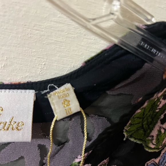 Hippie Shake Shake It Out Burnout Velvet Fringe Sheer Jumpsuit Wide Leg Size 10 - Picture 6 of 10